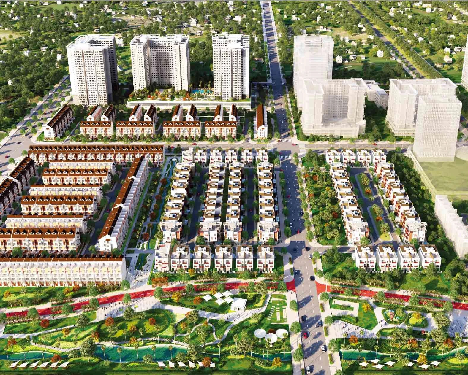 DỰ ÁN BIỆT THỰ MIDORI PARK